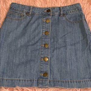 Jean Skirt